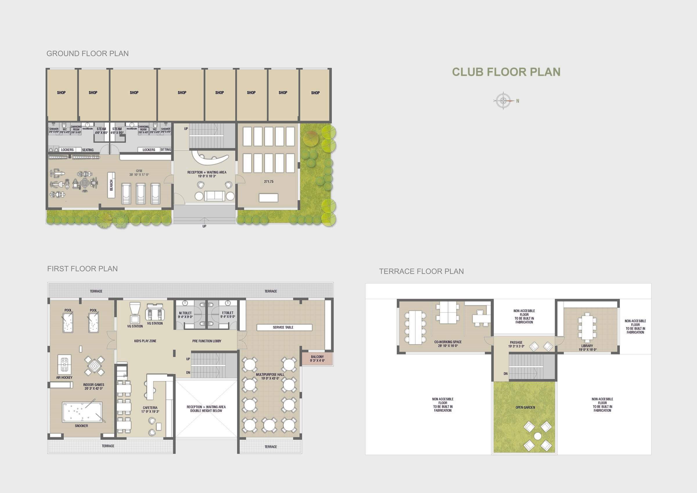 Club Floor Plan floor plan